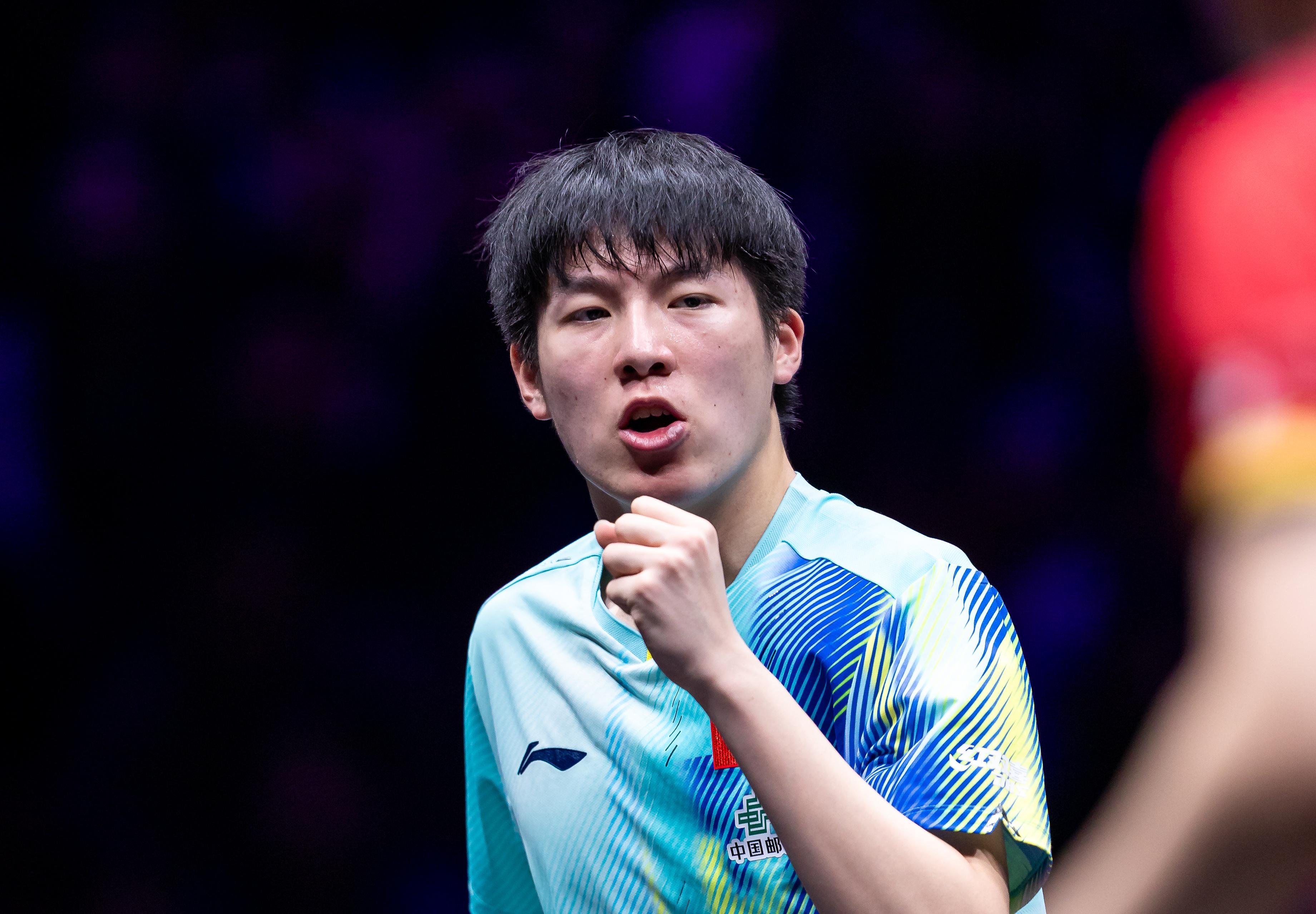 杏彩体育-4-2进半决赛！国乒19岁1米86新星崛起大闪耀：王楚钦终于不孤单